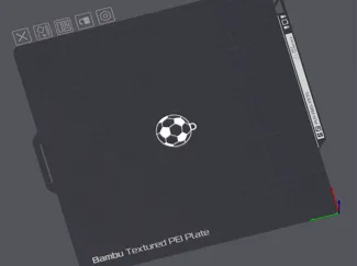 Soccer ball keychain No AMS