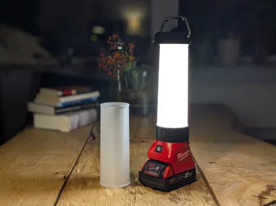 Light diffuser for Milwaukee lantern - M18 LL 
