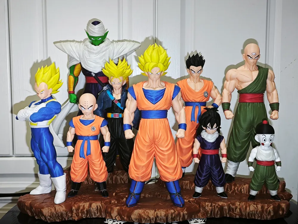 Dragon Ball Z Fighters Collection - Future Trunks - Multi-Part Color ...