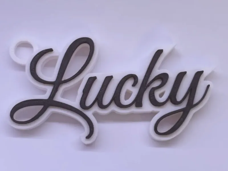 Lucky St. Patrick's Day Keychain