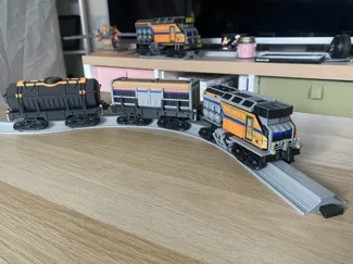 Satisfactory Train Cart  + Tracks