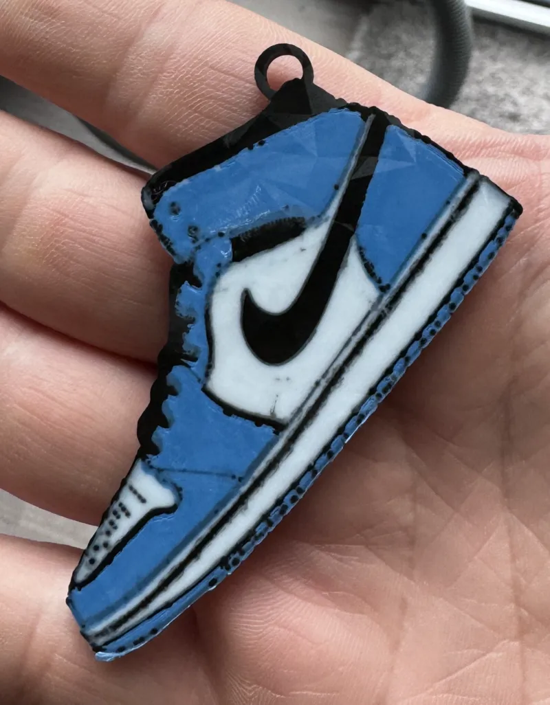 Jordan Shoe Keychain 
