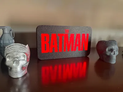 Illuminated Sign with Interchangeable Panels