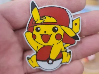 Pikachu keychain