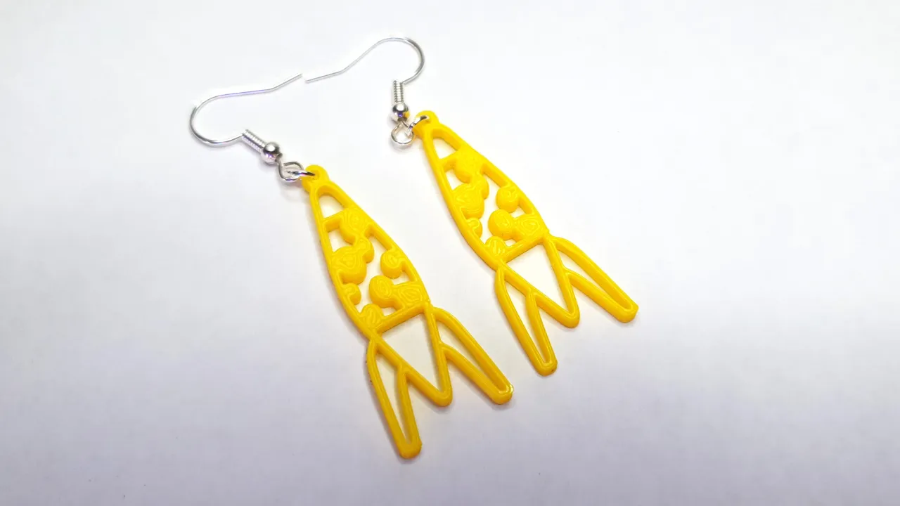 Lava Lamp Earrings view 3