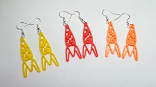 Lava Lamp Earrings