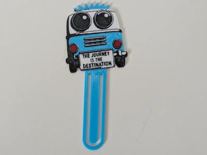 The journey is the destination Bookmark