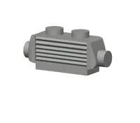 Regular 1x2 and 1x3 intercooler