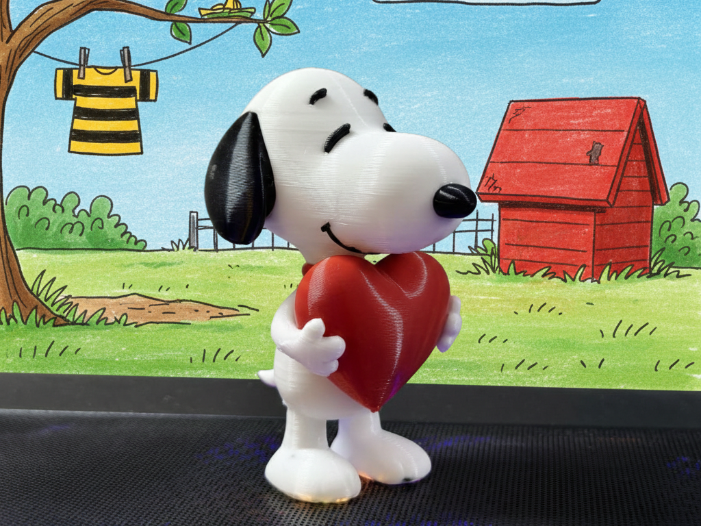 NO AMS - Sweet Heart Snoopy - Multi parts