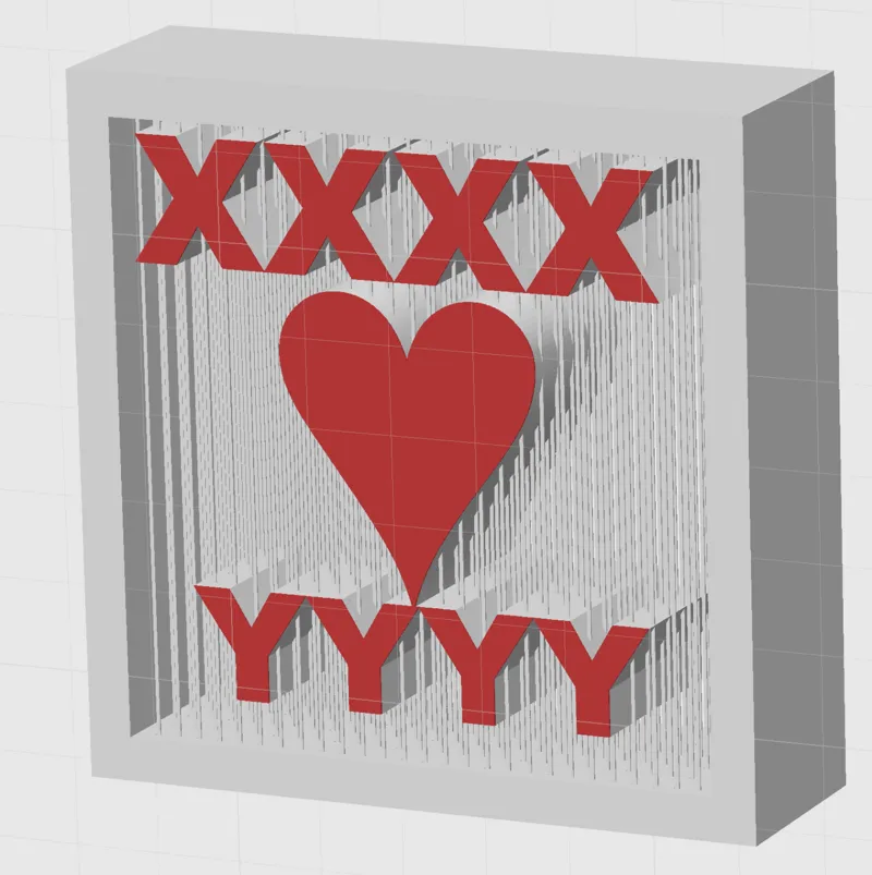 Variable Suspended Box to to fill by yourself