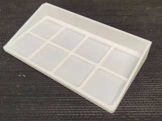Gridfinity Baseplate 4x2 für Küpper Lochwände