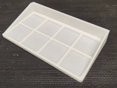 Gridfinity Baseplate 4x2 for Küpper Pegboards