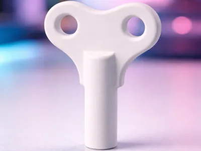 Clock wind-up key