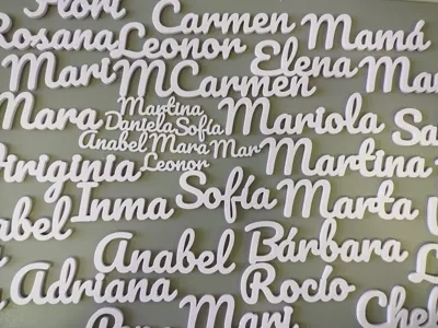 Names in Spanish