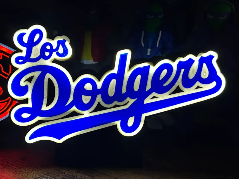 Los Dodgers Light Box 