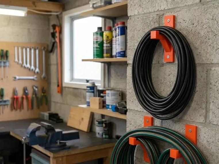Wall Mount Utility Hook & Cable Organizer