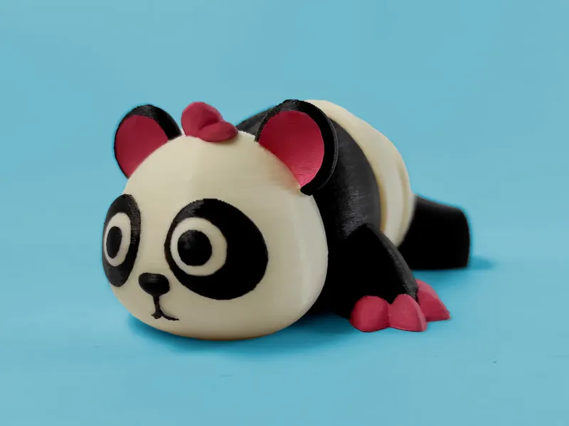 flexi panda (multicolor)