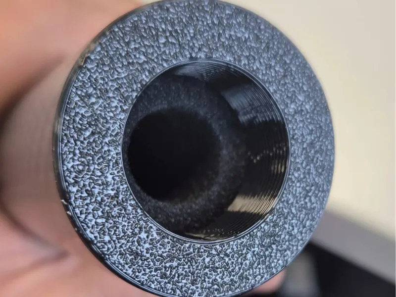 Silverback SRS silencer caps threaded