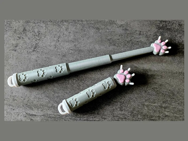 Back scratcher - Telescopic cat paw