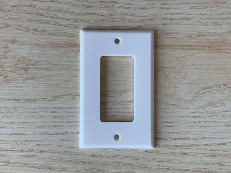 Wall plate (light switch wall plate)
