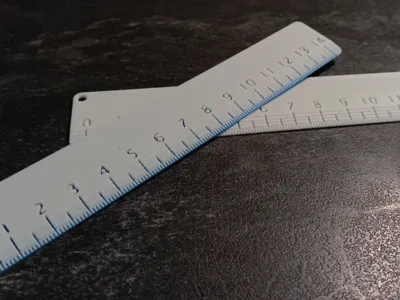 ruler 15cm - dual colour - no AMS required