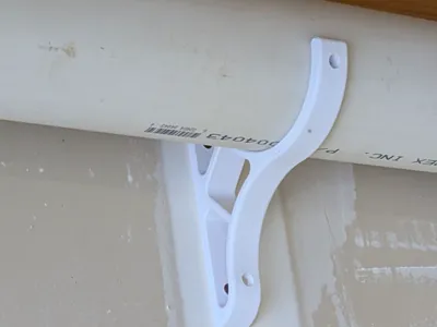 4" Dust Collector Pipe Bracket