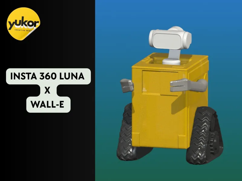 INSTA 360 Luna x wall-e case