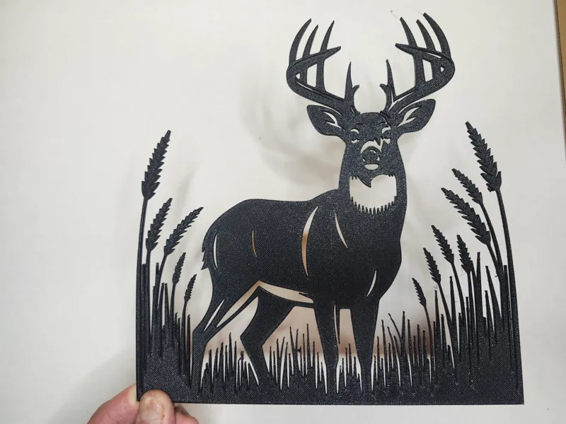 Large buck, Deer hunting wall art decor