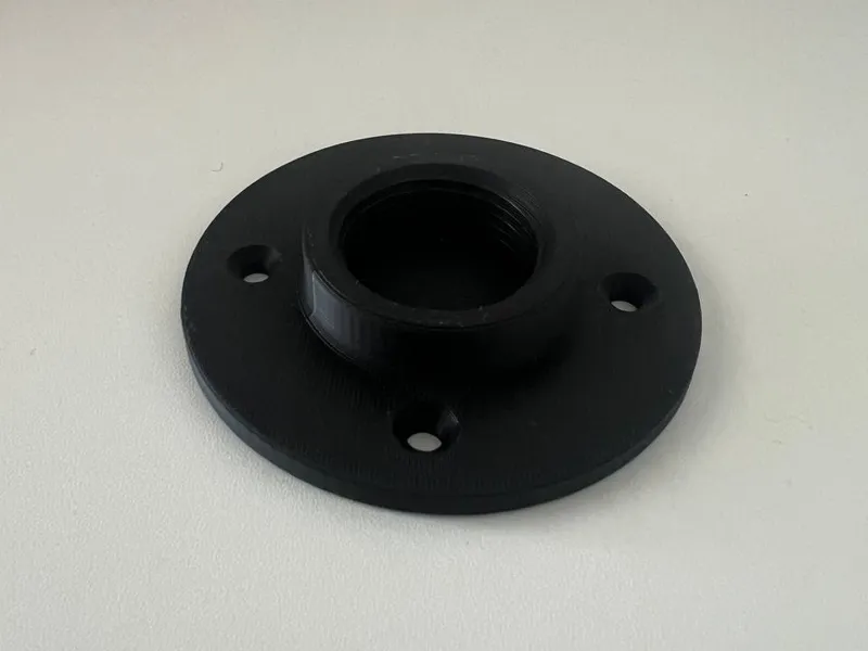 1" Baseplate mit 4 Befestigungslöchern