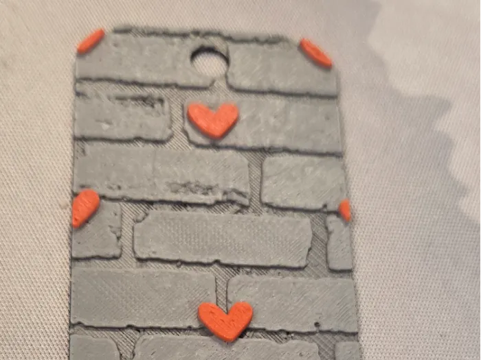 Hearts on the Wall bookmark