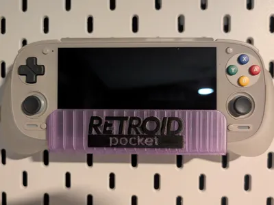Retroid Pocket 5/G2 Skadis Mount with Logo + Grips