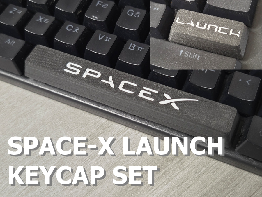 Space X Keycap (space & enter key)