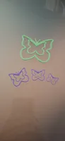 Butterfly Bookmark - Paperclip Sizes (30%; 40% and 50%)