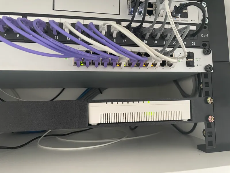 NBN Fibre NTD 1RU Bracket