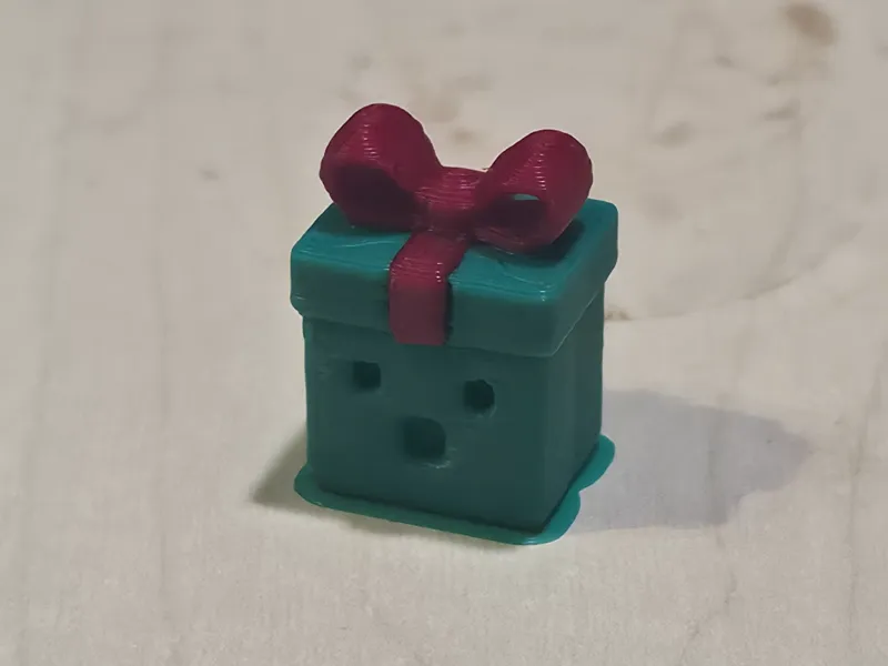 Mini micro pacco a sorpresa di natale