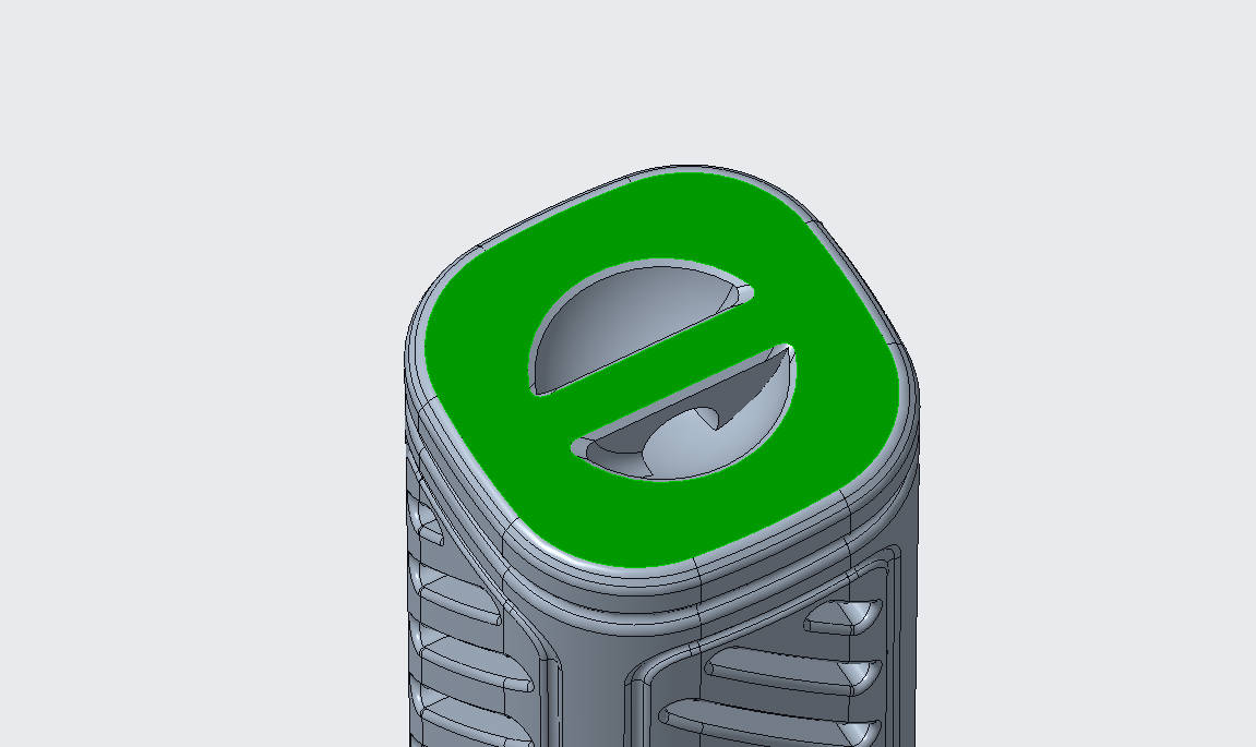 Miniatura 2 do modelo 3D 大疆ACTION3/4/5轻便手柄\握把\自拍杆