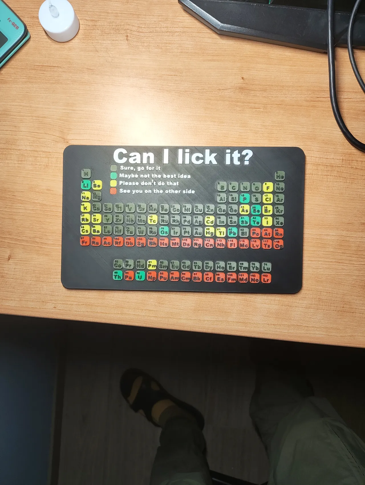 Can I lick it? - Chemistry edition view 2