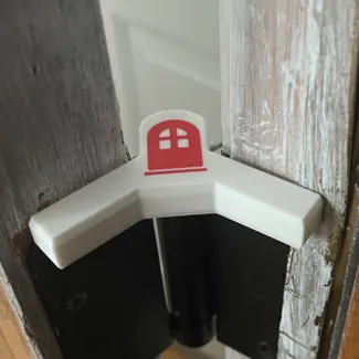 Hinge Door Stop for spring hinge