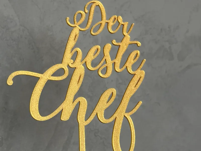 DER BESTE CHEF - stick / einstich
