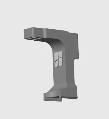 PTFE & Cable Guide - 4 or 5 holes - A1 + mini view 3