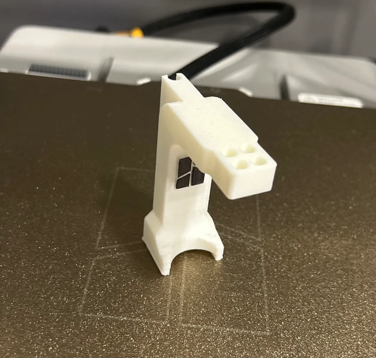 PTFE & Cable Guide - 4 or 5 holes - A1 + mini view 4
