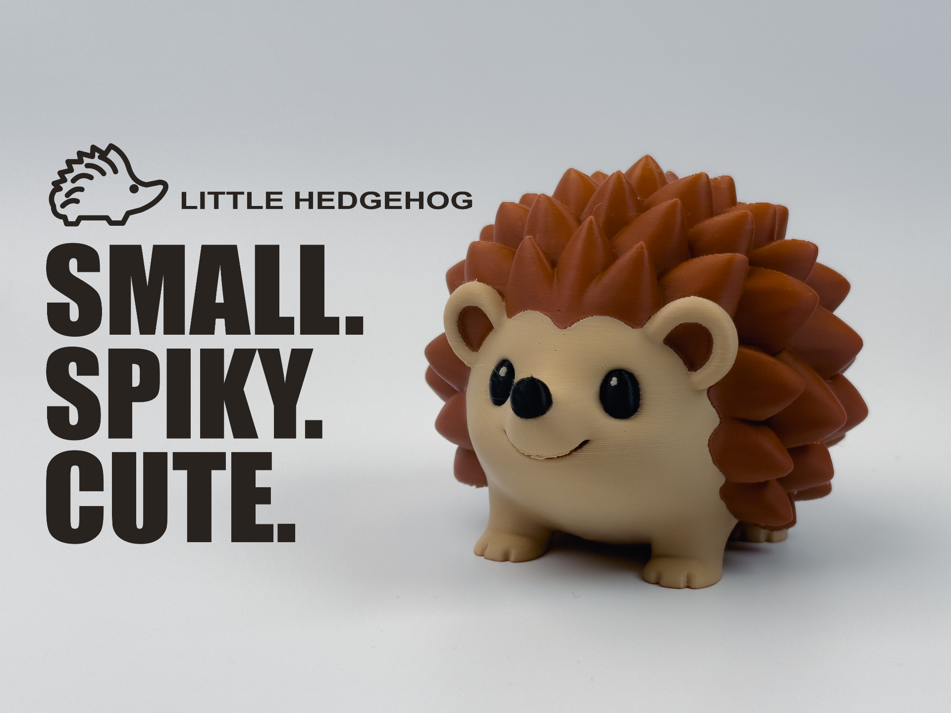 Little Hedgehog – Small. Spiky. Cute. 3D model