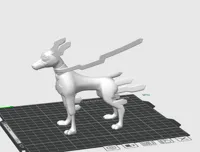 13cm体长(11cm高)单色一体打印(single color)