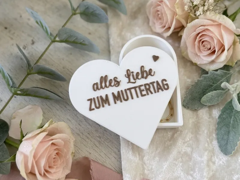 Herz Box Muttertag 