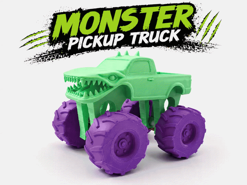 Monster Truck  T-Rex Style