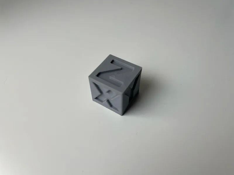 Calibration cube