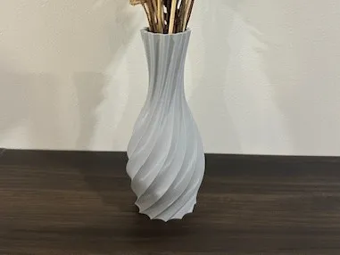 Modern Spiral Vase