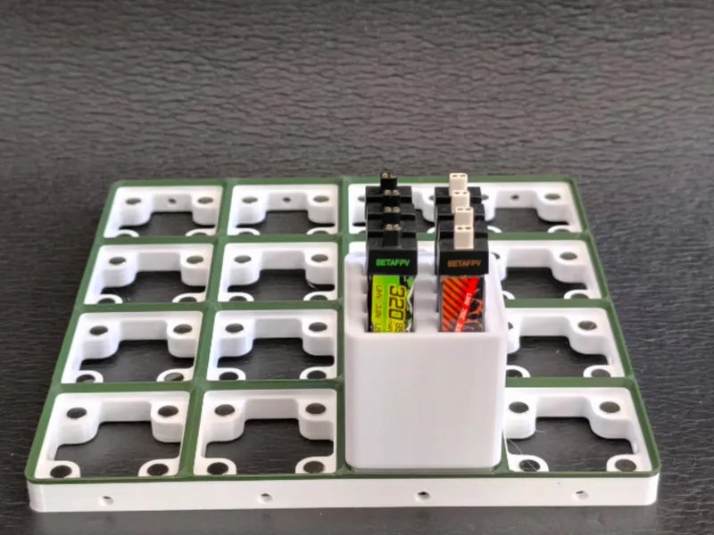 1s Battery Storage Gridfinity