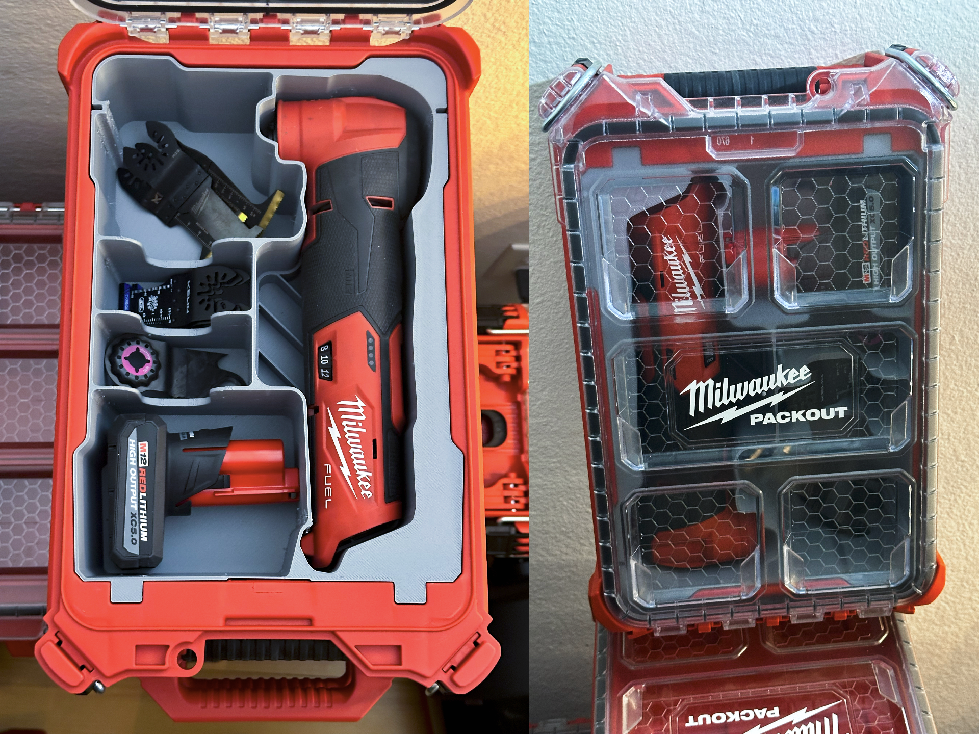 M12 Fuel Oscillating Multi-Tool Packout Insert