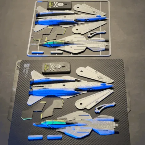 F-14 TOMCAT Plane Kit Card view 2